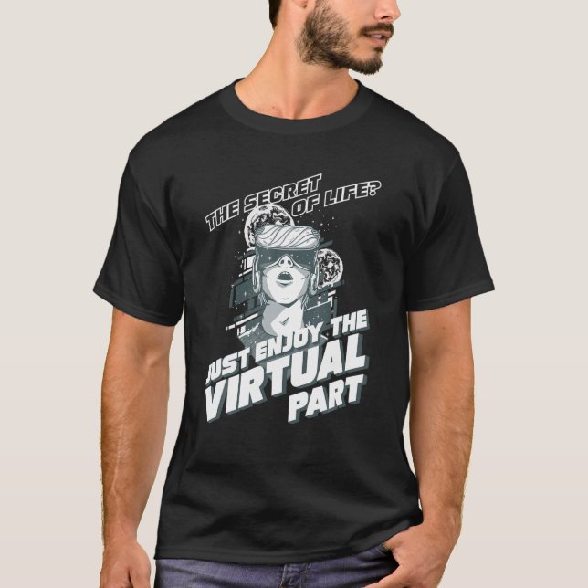 Virtuell verklighet VR Kärlek Augmented Reality AR T Shirt (Framsida)
