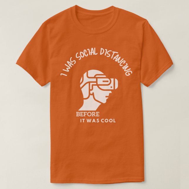 Virtuell verklighetsentusiast t shirt (Design framsida)