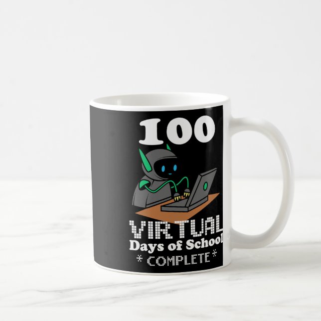 Virtuella dagar för fjärrutbildning i skolan Elear Kaffemugg (Höger)