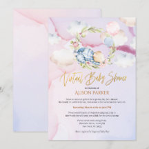 Virtuella dusch för Blommigt av spånadslin i Rosa 