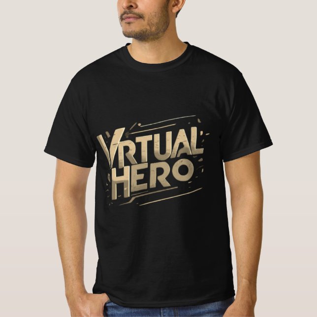 Virtuella Hero T Shirt (Framsida)