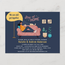 Virtuella Möhippan Party Baby, födelsedagskalender Vykort