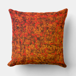 Virtuella träd-bark, med små fläckar av rött kudde