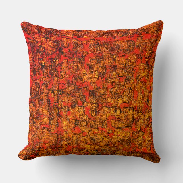 Virtuella träd-bark, med små fläckar av rött kudde (Framsida)