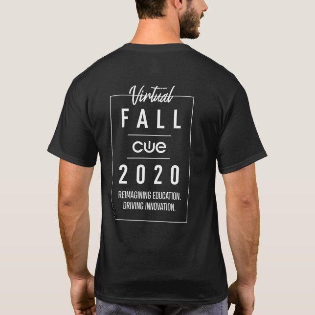 Virtuellare Fall CUE 2020 T Shirt (Baksida)