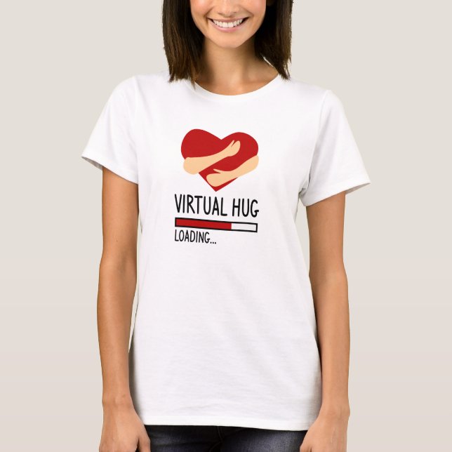 Virtuellare hubben t shirt (Framsida)