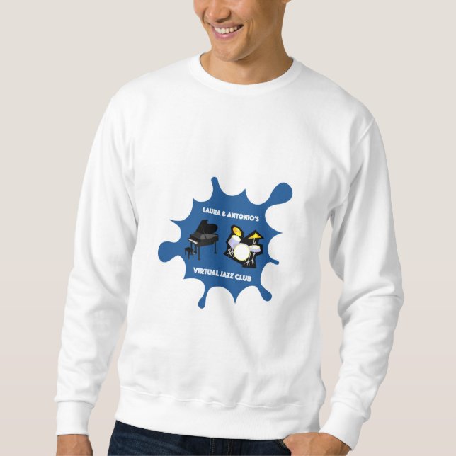 Virtuellare Jazz Klubb Manar/Unisex Sweatshirt (Framsida)