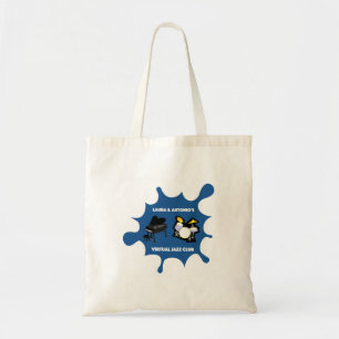 Virtuellare Jazz Klubb Tote Bag Tygkasse