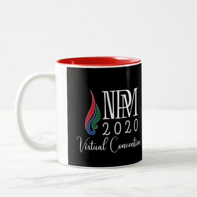 Virtuellare konventionen Mugg (röd, 11 ounces) (Vänster)