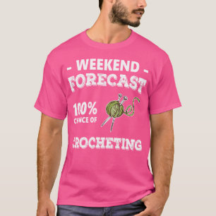 Virtuos Virkninsskärare Rolig Virkning Garn Stickn T Shirt