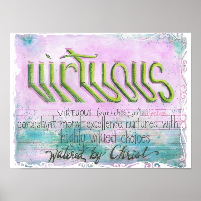 Virtuous Poster (Framsidan)