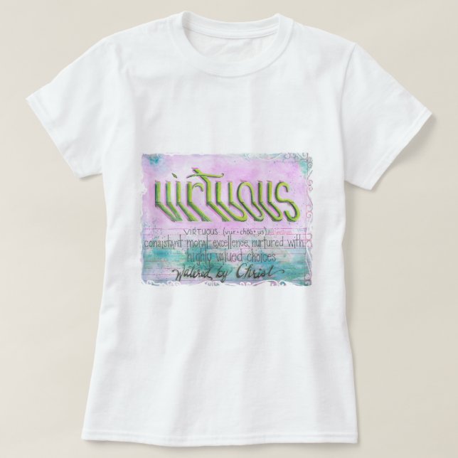 Virtuous T Shirt (Design framsida)