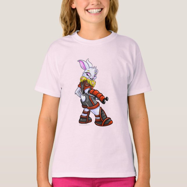 Virtupets Space Station Team Kapten 2 Tee Shirt (Framsida)