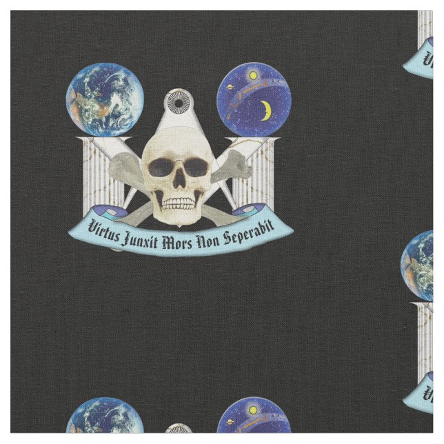 Virtus Junxit Non Separabit Tyg (Närbild)