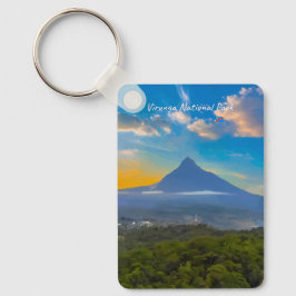 Virunga nationalpark, DR Kongo - Vulkan Classic Nyckelring