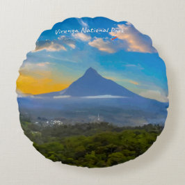 Virunga nationalpark, DR Kongo - Vulkan Rund Kudde