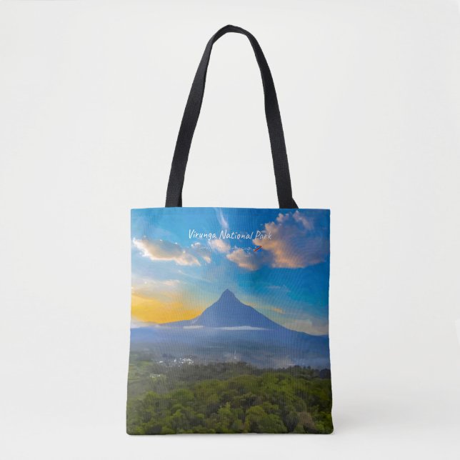 Virunga nationalpark, DR Kongo - Vulkan Tygkasse (Framsida)