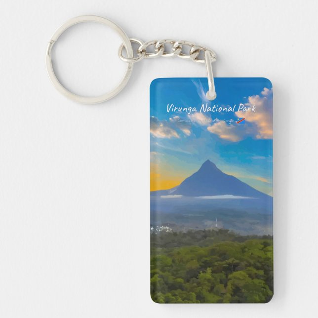 Virunga nationalpark, DR Kongo - Vulkanen Slim (Framsidan)