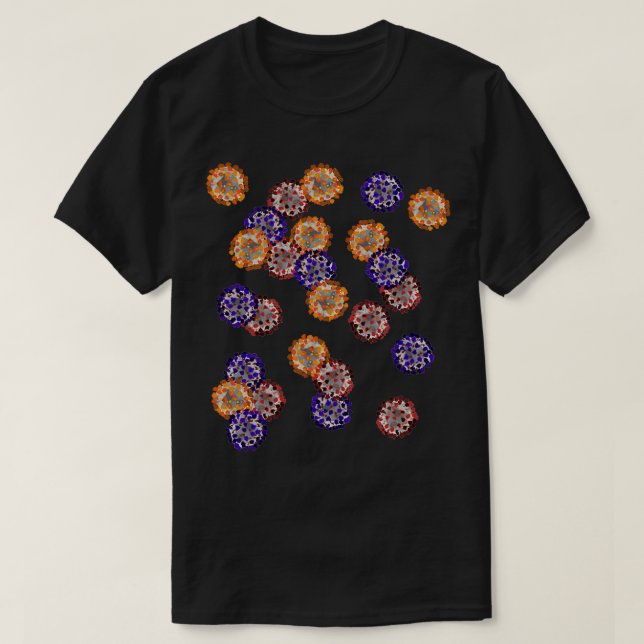 Virus Classic TShirt T Shirt (Design framsida)
