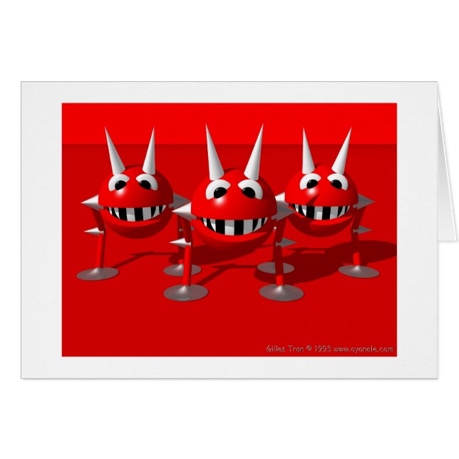 Virus! Hälsningskort (Framsidan Horizontal)