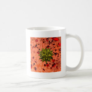 virus i blodomloppet kaffemugg