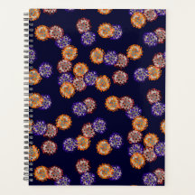 Virus i Lila, Röd och Orange