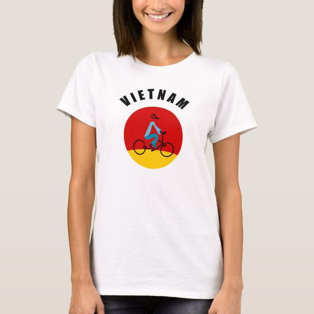 Virusförarens VIETNAM-skjorta Tee Shirt (Framsida)