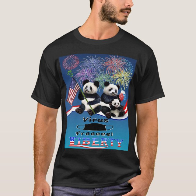 VIRUSFRITT FRIHET T SHIRT (Framsida)