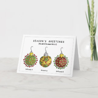 Virusprydnadar Helgkort