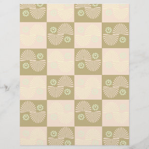 Virvel cirkel Scrapbook papper