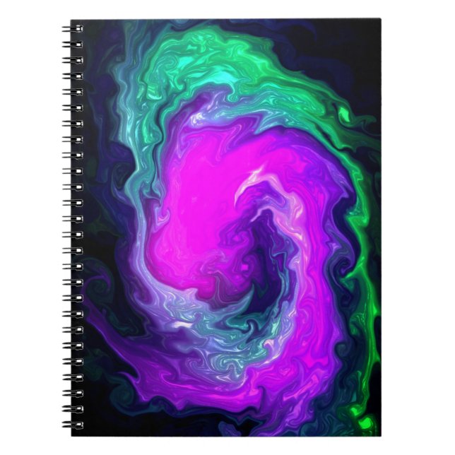Virvel design anteckningsbok (Framsidan)