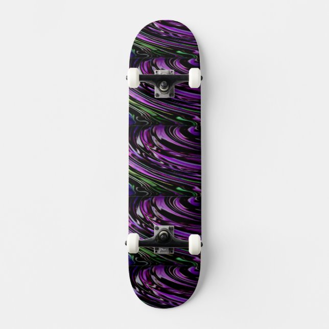 Virvel Vind Lila Skateboard (Framsida)