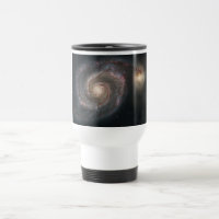 Virvelgalaxen M51 & följeslagare i rymden