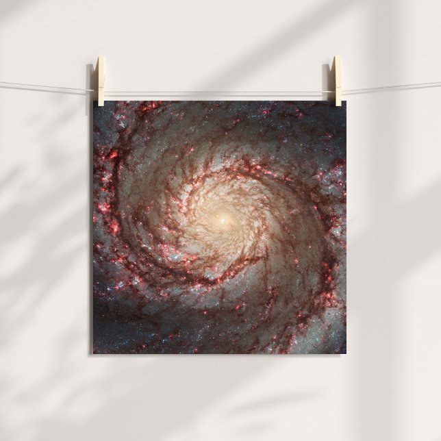 Virvelgalaxen Poster (Whirlpool Galaxy Poster)