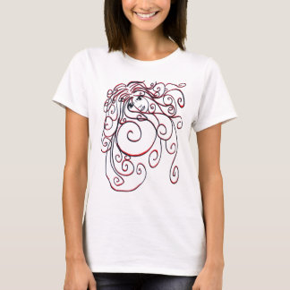 Virvla runt babyutslagsplatsen t-shirt