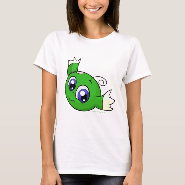 Virvla runt grön kiko t-shirt (Framsida)