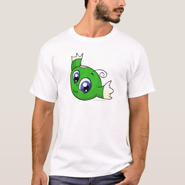 Virvla runt grön kiko t shirt (Framsida)