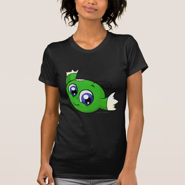 Virvla runt grön kiko tee shirt (Framsida)