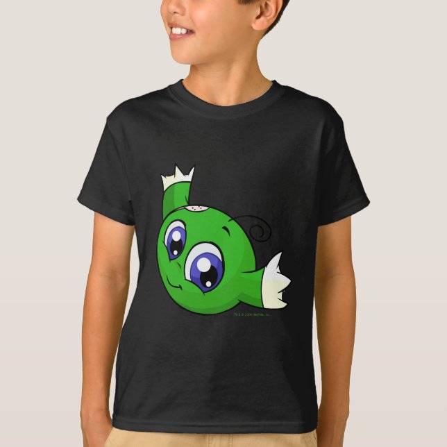 Virvla runt grön kiko tröja (Framsida)