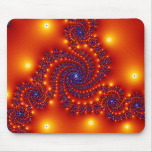 Virvla runt ljus Mousepad Musmatta