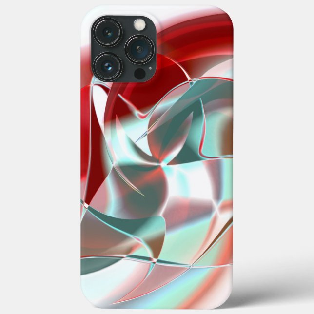 Virvlad delar i mjukt rödkoral till grått (Baksida)