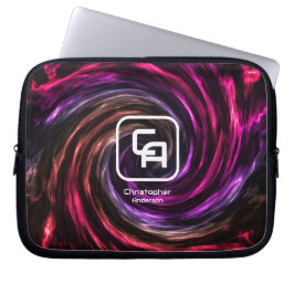 Virvlad rökfri Multifärgad Electronics Bag Laptop Fodral