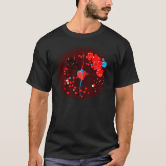 Virvlad vampyr t shirt