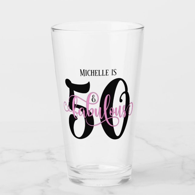 Virvlande 50 & Fantastisk Födelsedag med Namn, Het Glaskopp (Framsida)