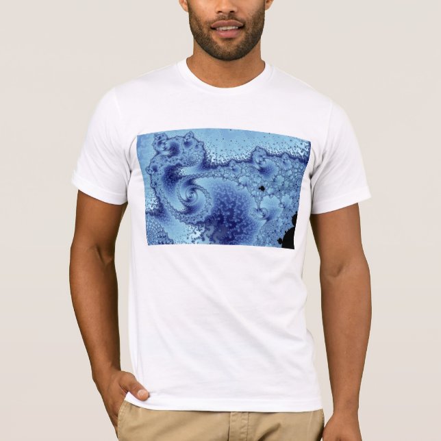 Virvlande djup T-shirt (Framsida)