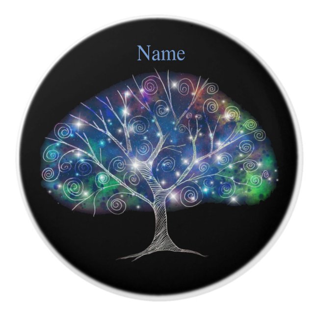 Virvlande gren Träd Thunder_Cove Knopp (Framsidan)