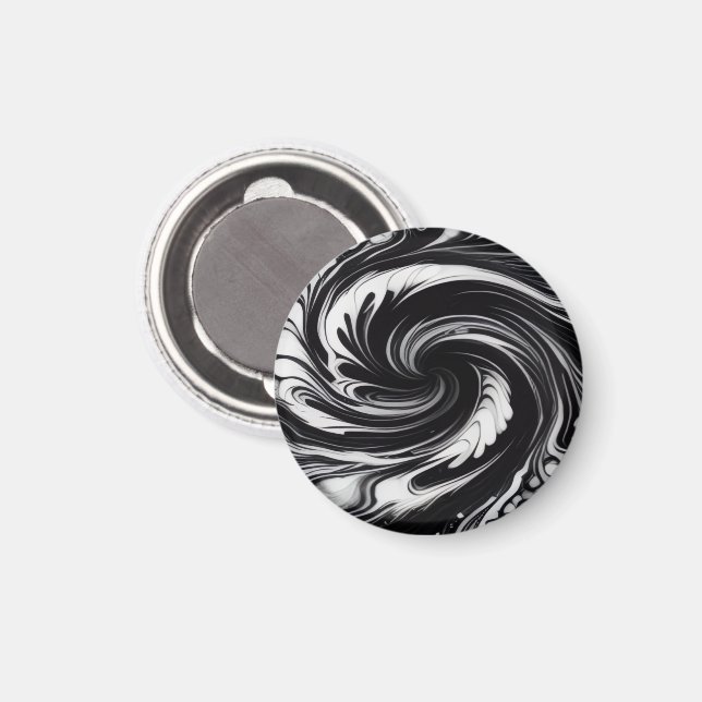 Virvlande magnet (Front/Back)