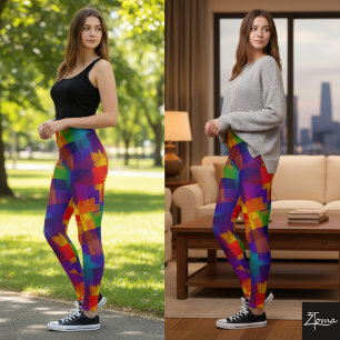 Virvlande Virvel-Strumpbyxor Leggings