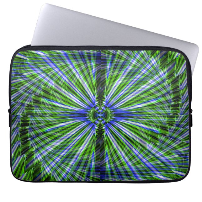 Virvlar Handflatan Träd... Laptop Fodral (Framsidan)