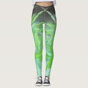 Virvlar runt n vinkar leggings